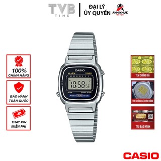 Đồng hồ nữ dây kim loại Casio chính hãng LA670WA-1DF (24mm)