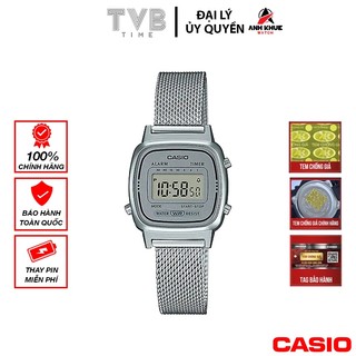 Đồng hồ nữ dây kim loại Casio chính hãng LA670WEM-7DF (24mm)