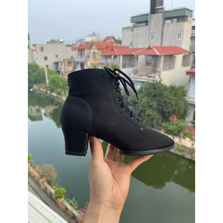 boot khiêu vũ lưới thoáng khí