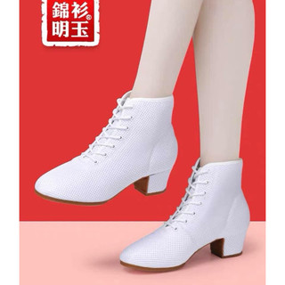 boot khiêu vũ lưới thoáng khí