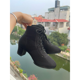boot khiêu vũ lưới thoáng khí