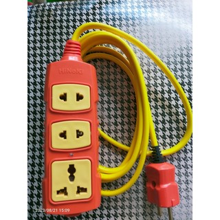 Ổ cắm 3 chịu tải kèm phích tải hinoki + dây điện trần phú 2x2,5