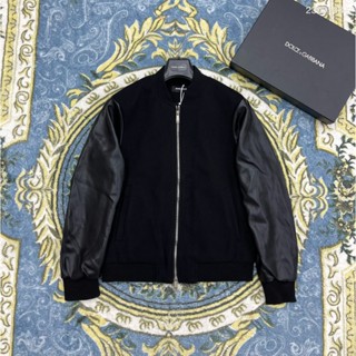  Áo Khoác Dạ Nam ICON Chữ Da Hàng Cao Cấp - Áo Bomber Dạ Nam DSQ Hót Hít 