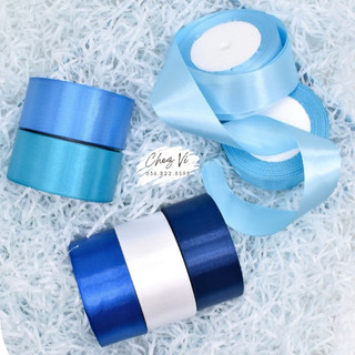 [1m] Ruy băng lụa 4cm gói quà, thắt nơ, làm hoa