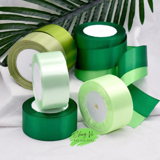 [1m] Ruy băng lụa 4cm gói quà, thắt nơ, làm hoa
