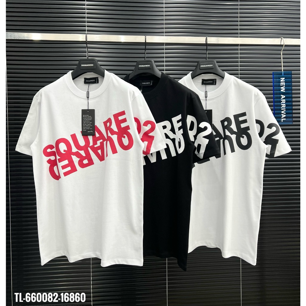 🔥Hot🔥Áo thun Dsquared2 in chữ chéo thiết kế hot trend Nam nữ New 2024