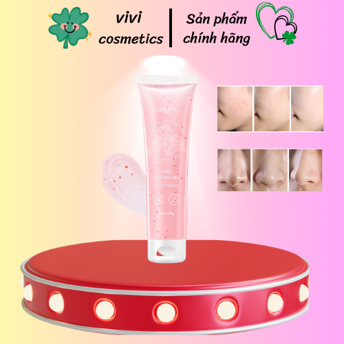 Tẩy da chết hoa hồng ngăn ngừa lão hóa trắng mịn GP128 100g