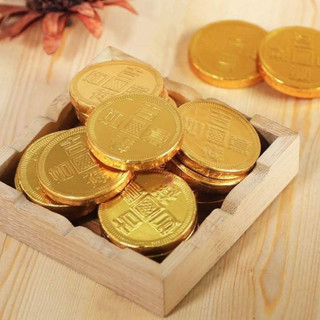 500gr kẹo socola đồng tiền vàng thơm ngon an toàn khi sử dụng
