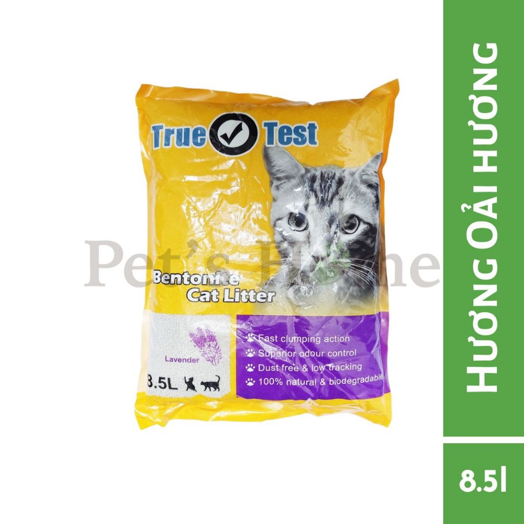 Cát vệ sinh cho mèo cưng True Test 8,5L