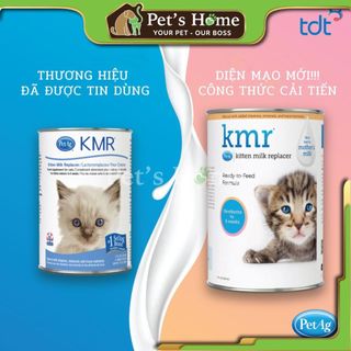  Sữa KMR sữa pha sẵn thay thế sữa mẹ đầy đủ dinh dưỡng cho mèo sơ sinh Mỹ lon 325ml 