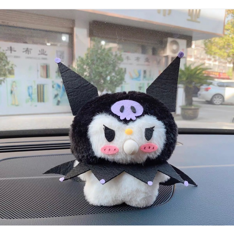 Gấu nhồi bông Hello Kitty thổi bóng DIY Kuromi