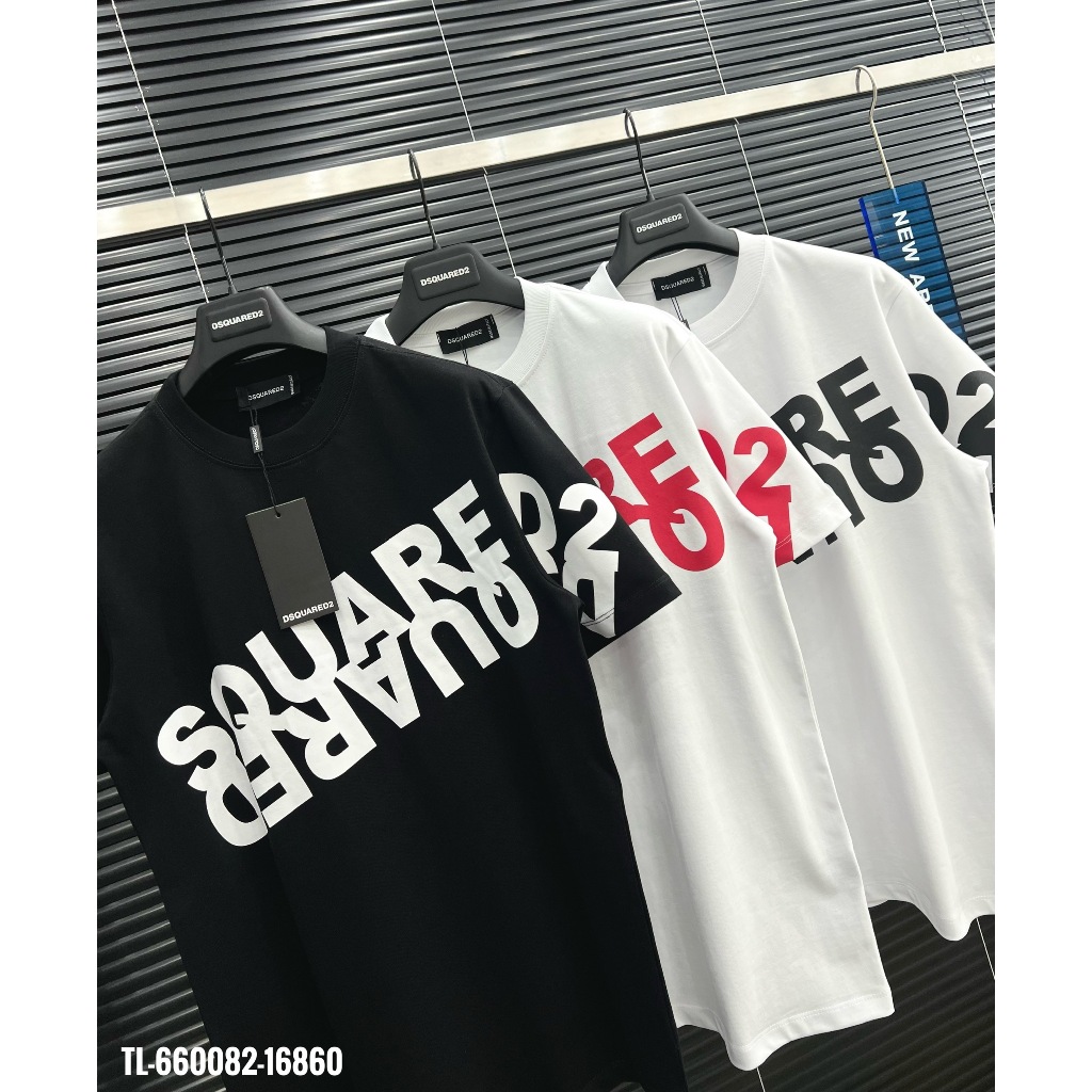 🔥Hot🔥Áo thun Dsquared2 in chữ chéo thiết kế hot trend Nam nữ New 2024