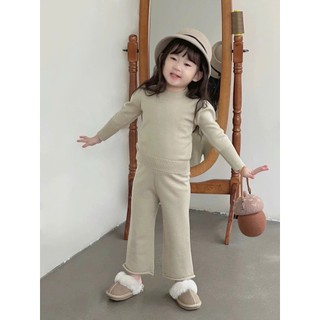 SET LEN 3CT MÀU BE DÀI TAY CHO BÉ