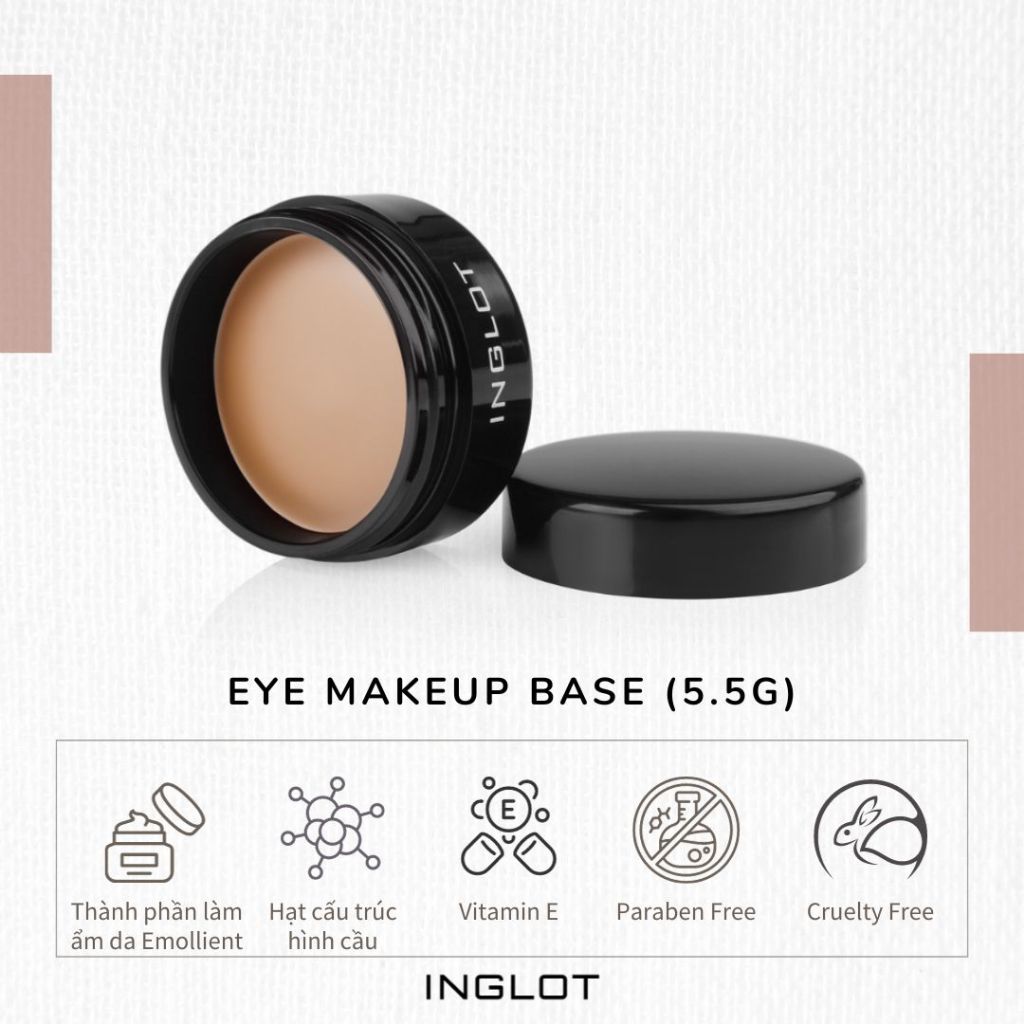 Kem lót trang điểm mắt Eye Makeup Base INGLOT (5.5g)