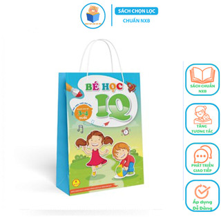 Sách - bộ tô màu - bé học iq 3-4 tuổi