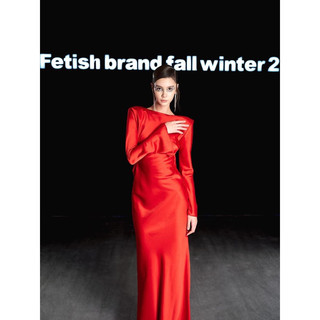 FETISH - Đầm Lụa Đổ Lưng Emma Dress Dáng Dài