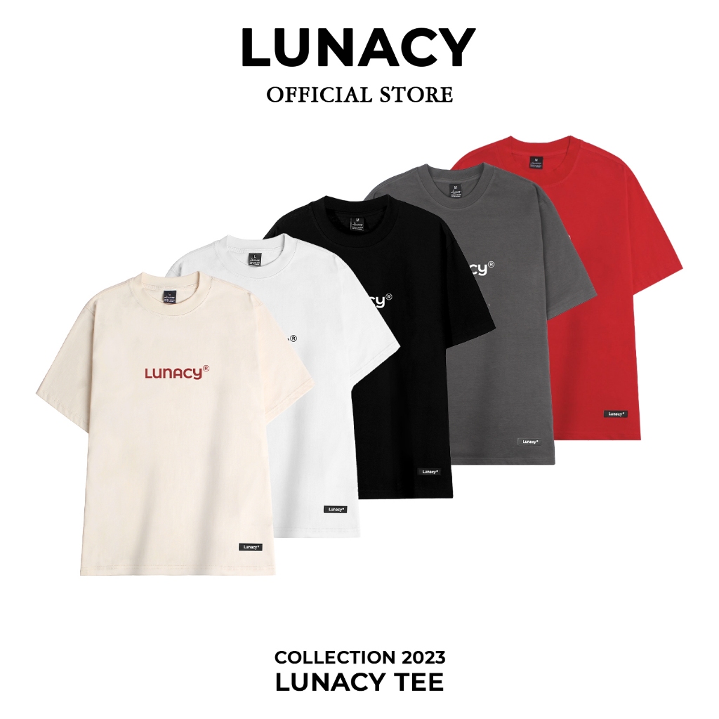 Áo Thun Local Brand Unisex LUNACY Premium 100% Cotton Basic Tee