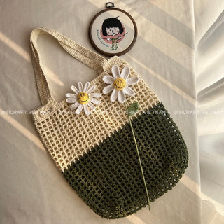 Sợi simply craft yarn móc nón & túi lưới ti craft vietnam