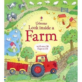 Sách - Tiếng Anh Tương Tác Lật Mở Usborne Look inside A Farm