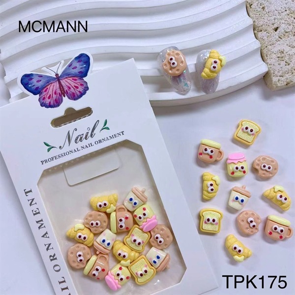 Túi phụ kiện thú hoạt hình chuyên dùng trang trí móng tay chân - Sushi nail mi