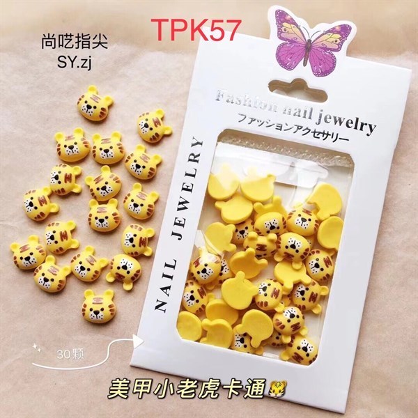 Túi phụ kiện thú hoạt hình chuyên dùng trang trí móng tay chân - Sushi nail mi