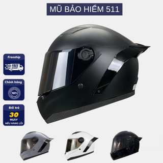 [GIÁ HỦY DIỆT] Mũ Fullface VARO trơn chính hãng - Tặng kèm đuôi gió