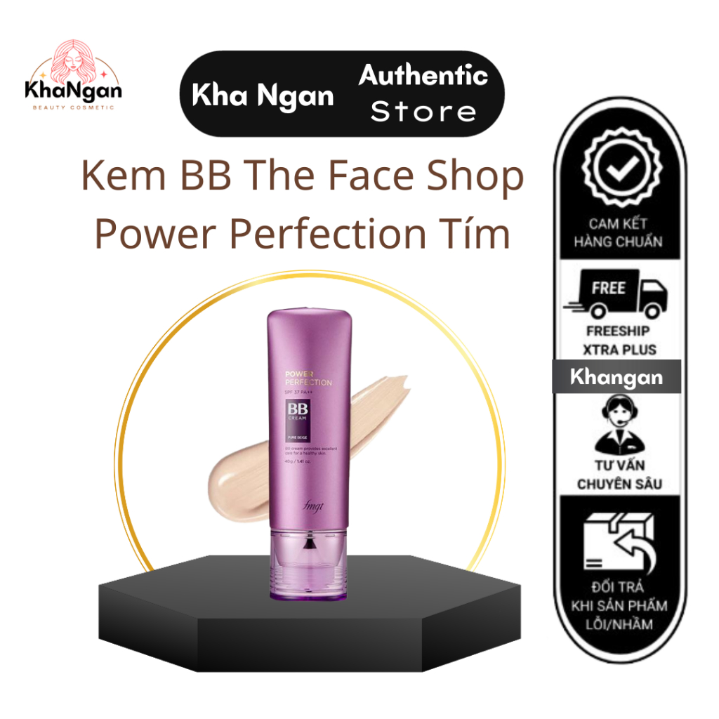 BB TÍM THE FACE SHOP POWER PERFECTION- 40G