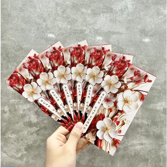 Combo 100 bao lì xì tết 2024 ( 7 mẫu )