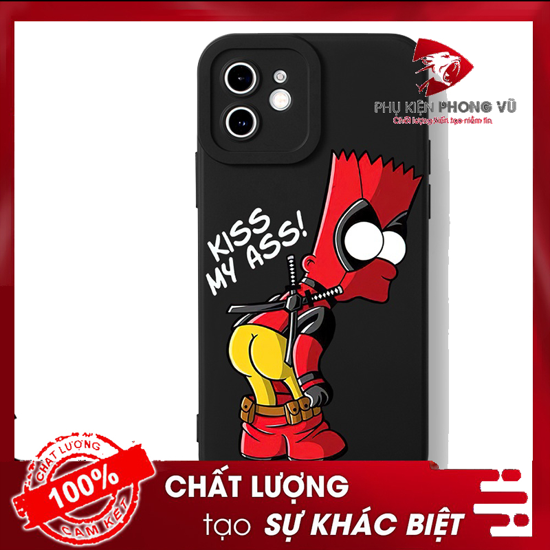Ốp lưng Marvel DeadPool cho máy iphone 6 7 8 Plus X Xr XsM 11 12 13 14 15 ProMax Phukiengiacucre CL168