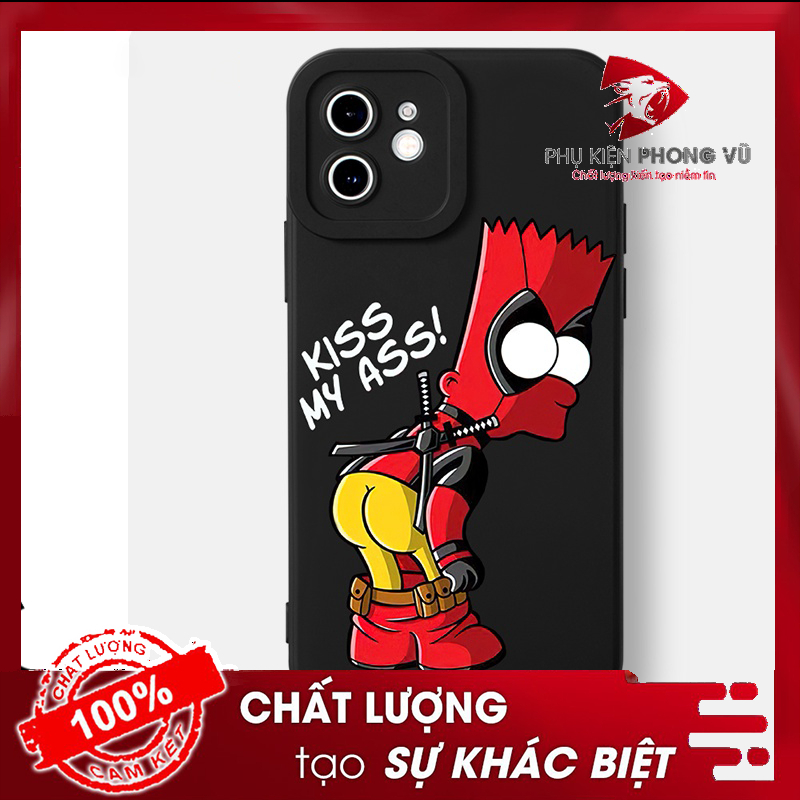 Ốp lưng Marvel DeadPool cho máy iphone 6 7 8 Plus X Xr XsM 11 12 13 14 15 ProMax Phukiengiacucre CL168