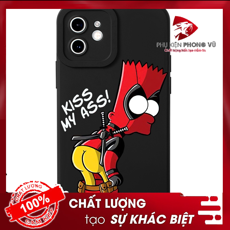 Ốp lưng Marvel DeadPool cho máy iphone 6 7 8 Plus X Xr XsM 11 12 13 14 15 ProMax Phukiengiacucre CL168
