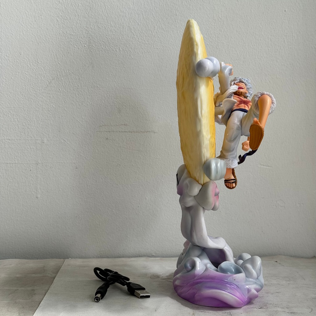 Đèn ngủ mô hình Luffy gear 5 cao 28CM - Mô hình Luffy Joyboy có đèn LED cực đẹp - luffy gear 5