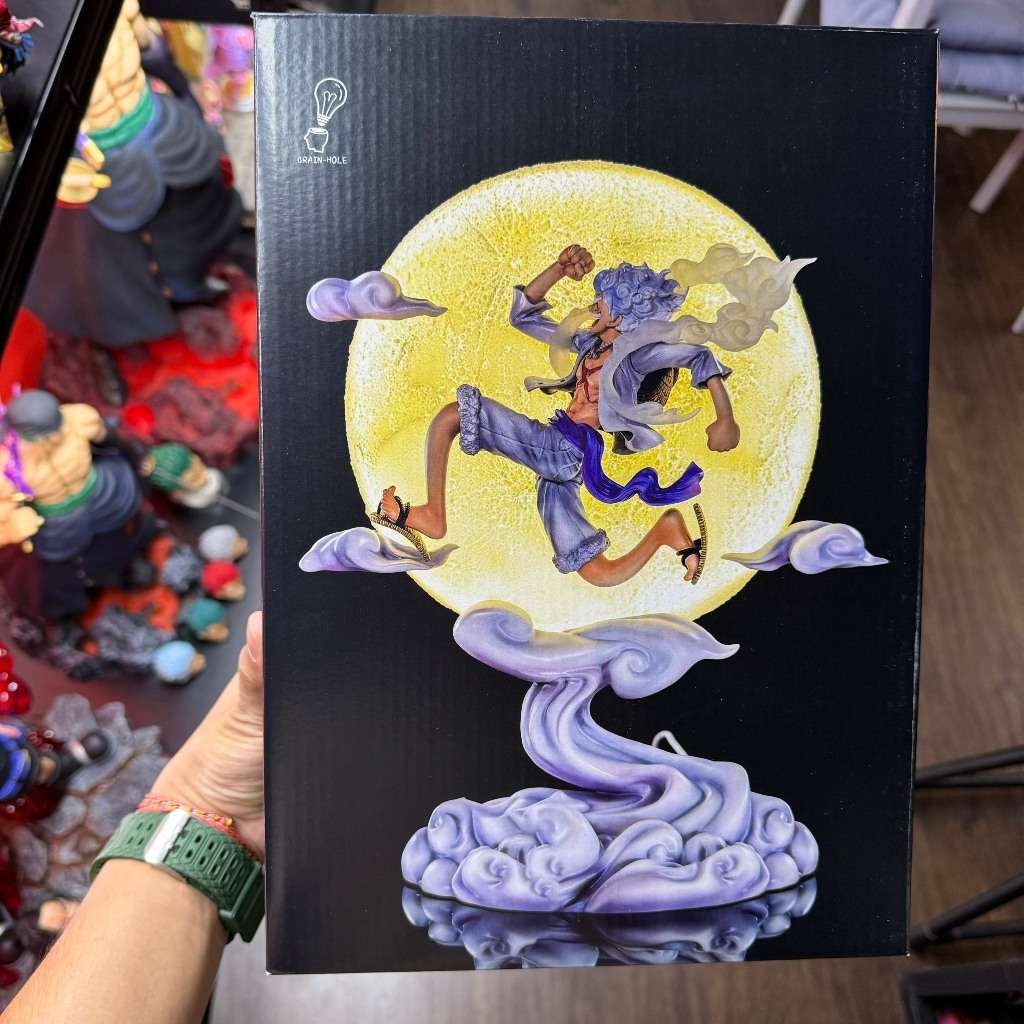 Đèn ngủ mô hình Luffy gear 5 cao 28CM - Mô hình Luffy Joyboy có đèn LED cực đẹp - luffy gear 5