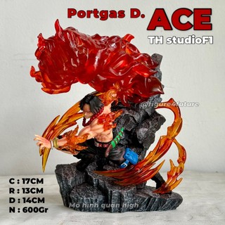 Mô hình portgas d. ace cao 17cm - ace th studiof1 cực chất - ace hỏa quyền cao 17cm - mô hình ace one piece
