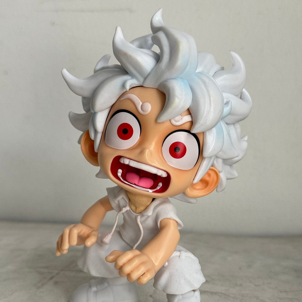 Mô Hình Luffy Nika cao 14cm - Luffy Nika Chibi 14cm cực dễ thương - luffy nika ninety seven studioF1 - One piec