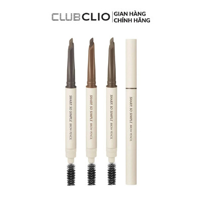 [Săn Deal] Chì Kẻ Mày Clio Sharp So Simple Brow Pencil 0.18g
