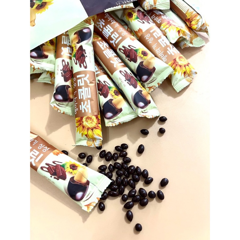 Hạt Hướng Dương Bọc Socola, Matcha Bịch 300g