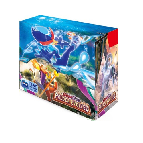 Bộ thẻ Bài Pokemon Hộp 360 Thẻ Paldea Evolved Cao Cấp Siêu Đẹp Nhiều Loại