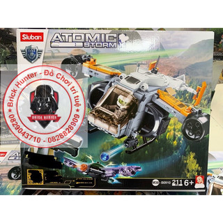 Sluban m38 b 0910 Atomic storm bộ lắp ráp máy bay phản lực cá nhân Halo war