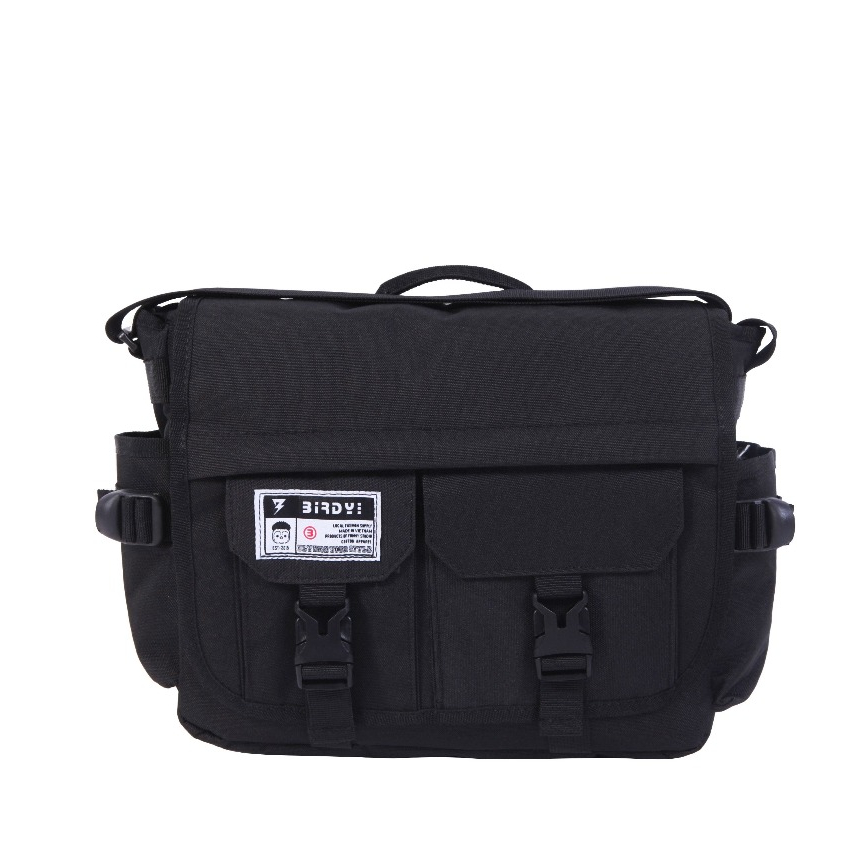 Túi đeo chéo nam nữ BIRDYBAG đựng laptop, giấy a4 Chất liệu Chống thấm nước POCKETS MESSENGER BAG