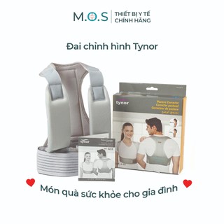 Đai chống gù lưng Tynor A33 cao cấp chính hãng, chỉnh dáng thẳng lưng, giảm đau lưng, mỏi vai gáy