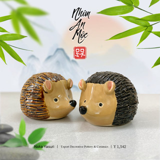 Nhím Gốm An Mộc Trang Trí Để Bàn Xuất Khẩu