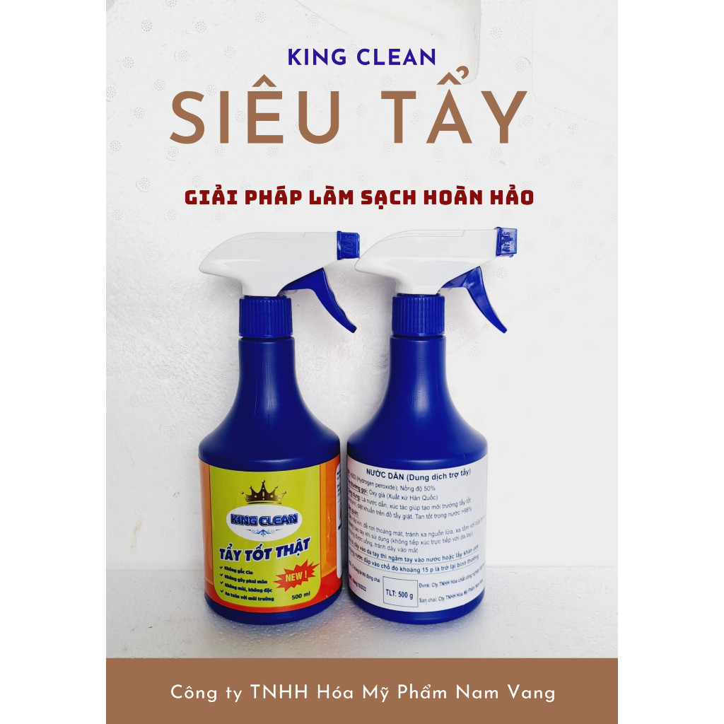 cặp tẩy đa năng king clean