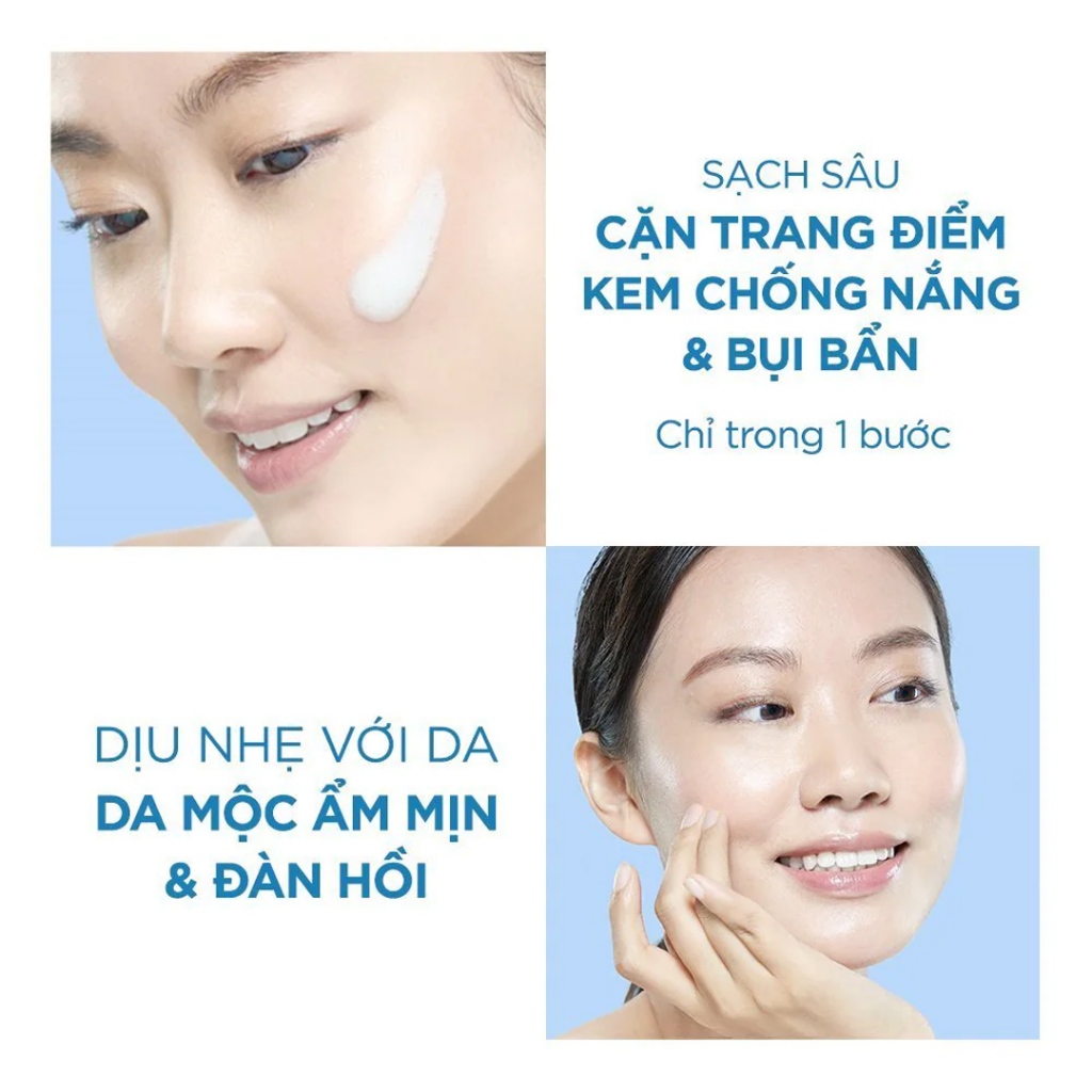 Sữa Rửa Mặt Tẩy Trang Senka All Clear Double W