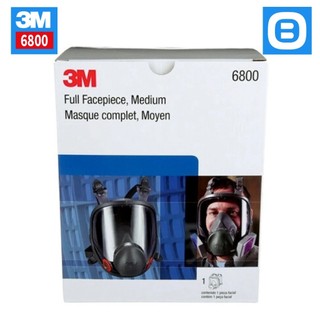 Trọn bộ mặt nạ phòng độc 3m 6800 chính hãng
