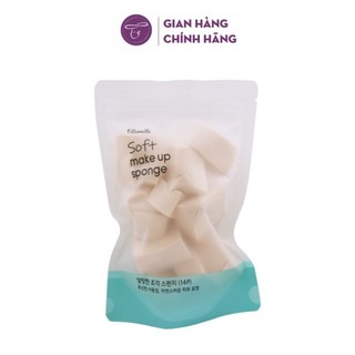 Bông mút trang điểm Fillimilli Soft Make up Sponge Hàn Quốc tán nền mịn đẹp