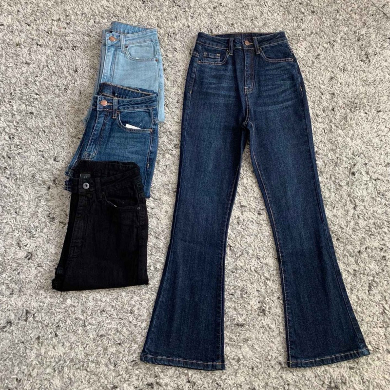 Quần loe 90cm jeans vnxk