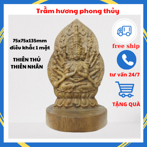 Tượng phật trầm hương phong thủy PVL hộ mệnh