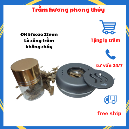 lò xông trầm hương phong thủy PVL tinh chất