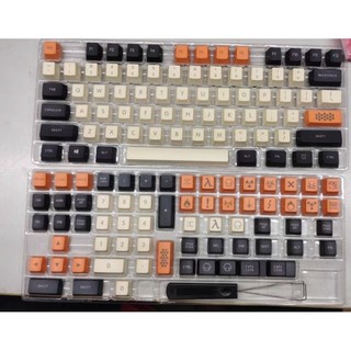 Kecap CARBON RETRO siêu ngầu bàn phím cơ profile OEM chất liệu PBT